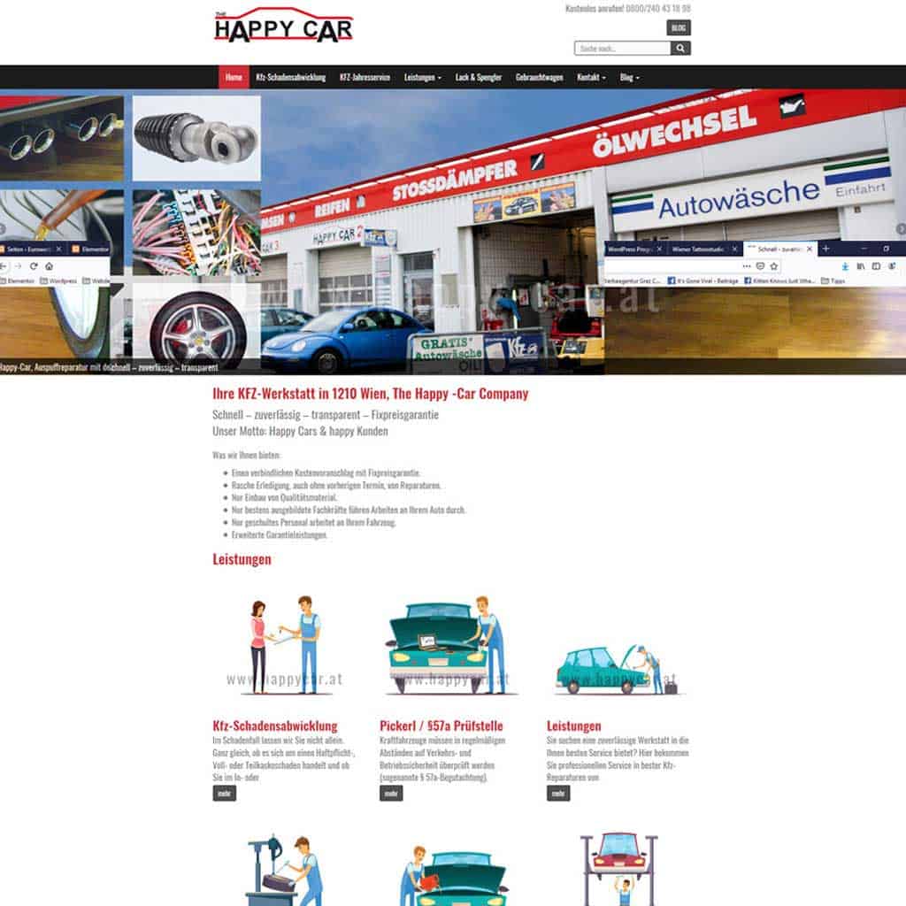 Webseiten - www.happy-car.at